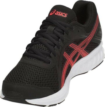<アシックス> ランニングシューズ JOLT 2 1012A188-001 BLACK/ELASH COLAR SILVER