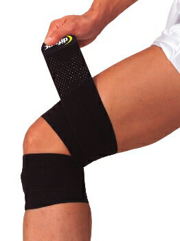 D&M ひざ ボディケア・フィットネス スピードラップ（ひざ・もも兼用） D-98 ブラック