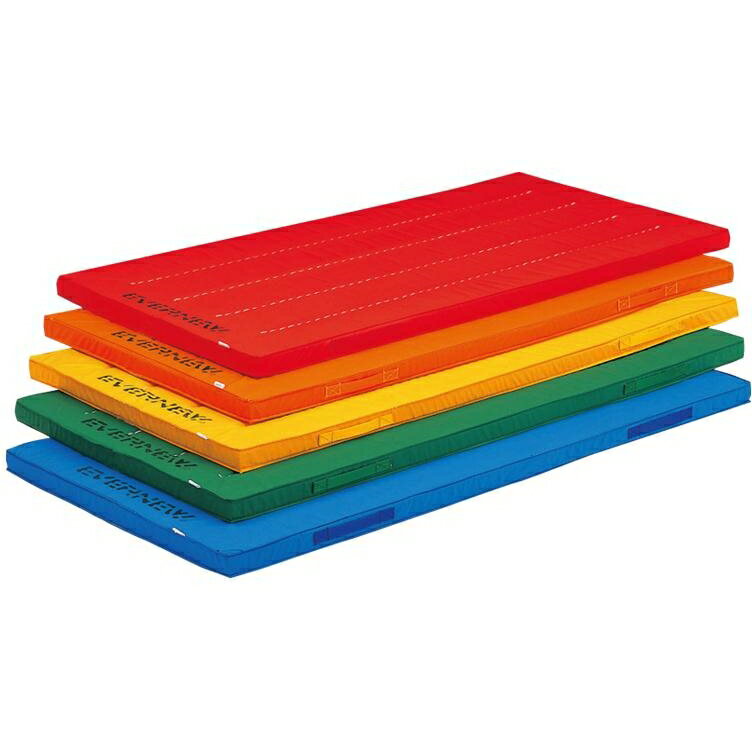 エバニュー カラーマット体操 スイム・体操 エコ・カラーマット90×180×5 EKM001 青