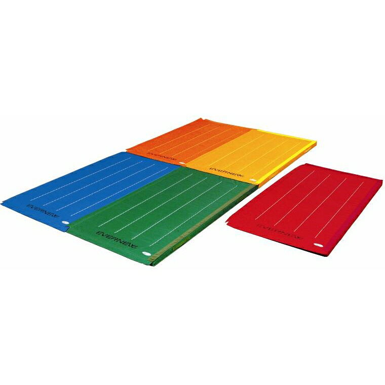 エバニュー カラーマット体操 スイム・体操 エコカラーマット四方ジョイント式すべり止付60×120×5 EKM0..