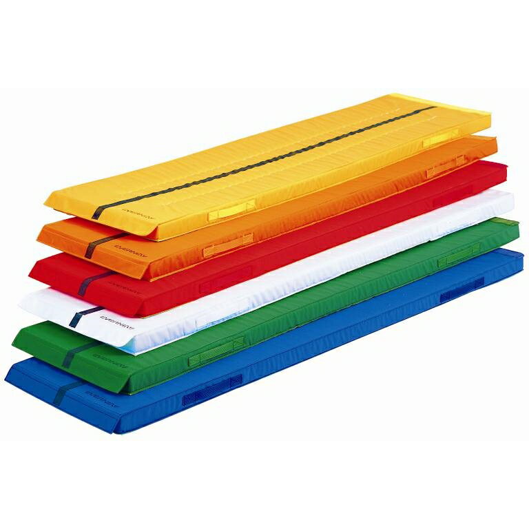 エバニュー 開脚前後転・前後転補助マット スイム・体操 エコカラーハーフマット連結すべり止付 EKM431..