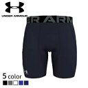 アンダーアーマー メンズ UA HEATGEAR ARMOUR SHORTS 1361596 ショートスパッツ インナー パンツ コンプレッション スパッツ ショーツ