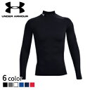 A_[A[}[ UA HEATGEAR ARMOUR LONG SLEEVE SHIRT MOCK 1369606 Y bNlbN nClbN q[gMA 