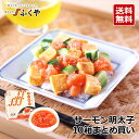 ふくや 【サーモン明太子 120g×10箱まとめ買い】明太子 おつまみ 酒の肴 食べ物 家庭用 ご飯のお供 サーモン サーモン明太 和え物 あえもの ギフト食品...