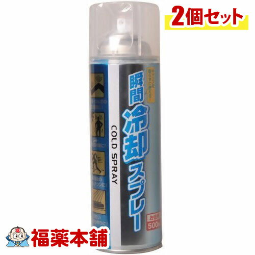 瞬間冷却スプレー 480ml×2個 [宅配便・送料無料]