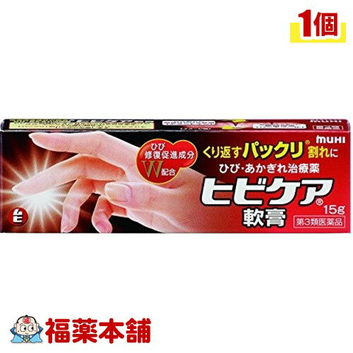 【第3類医薬品】ヒビケア軟膏(15g) [ゆうパケット・送料無料] 「YP30」