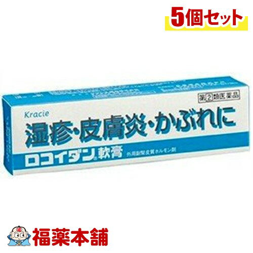 【第(2)類医薬品】ロコイダン軟膏(7g)×5個 [ゆうパケット送料無料] 「YP30」