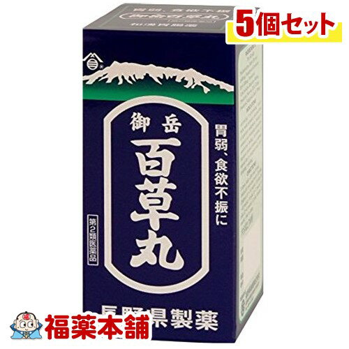 【第2類医薬品】長野県製薬 御岳百草丸(4100粒入)×5個 [宅配便・送料無料]