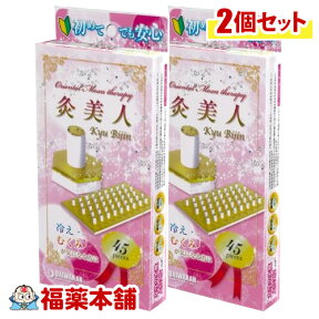 お灸 肩こり 腰痛 大和漢 灸美人 45ピース×2個 [ゆうパケット・送料無料] 「YP20」