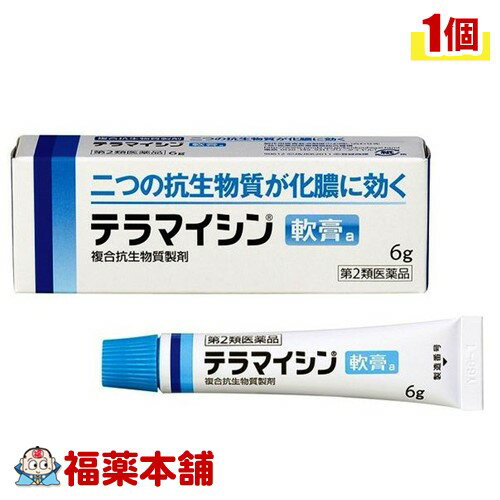 【第2類医薬品】テラマイシン軟膏 6g[ゆうパケット・送料無料] 「YP30」