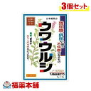 詳細情報 製品の特徴 本品は生薬の煎じ薬，ティーバッグタイプ 使用上の注意 ■ 事前に相談が必要な方 1．次の人は服用前に医師，薬剤師又は登録販売者に相談してください 　（1）医師の治療を受けている人。 　（2）妊婦又は妊娠していると思われる人。 　（3）薬などによりアレルギー症状を起こしたことがある人。 2．服用後，次の症状があらわれた場合は副作用の可能性があるので，直ちに服用を中止し，この文書を持って医師，薬剤師又は登録販売者に相談してください ［関係部位：症状］ 皮膚：発疹・発赤，かゆみ 3．1ヵ月位服用しても症状がよくならない場合は服用を中止し，この文書を持って医師，薬剤師又は登録販売者に相談してください ■ご購入に際し、下記注意事項を必ずお読みください。 このお薬を服用することによって、副作用の症状があらわれる可能性があります。気をつけるべき副作用の症状は、このお薬の添付文書にて確認できます。お薬の服用前に必ずご確認ください。 服用（使用）期間は、短期間にとどめ、用法・容量を守って下さい。症状が改善しない場合は、ご利用を中止し、医師、薬剤師又は登録販売者にご相談ください。 ※第1類医薬品の場合は医師、歯科医師または薬剤師にご相談ください 効能・効果残尿感，排尿に際し不快感のあるもの 効能関連注意 本品は、効能・効果以外の目的では、ご使用になることはできません。 用法・用量 ［年齢：1回量：服用回数］ 大人（15歳以上）：1包（5.0g）：1日3回を限度とする。 大人（15歳以上）は，1回1包（5g）を，水約200mLをもって煮て，約130mLに煮つめ，滓（カス）をこして取り去り，食前又は食間に1日3回服用する。 用法関連注意 定められた用法及び用量を厳守してください。 成分分量 1日量3包(15g)中　日本薬局方ウワウルシ15g ウワウルシ 15g 添加物 なし 保管及び取扱い上の注意 （1）直射日光の当たらない湿気の少ない涼しい所に密栓して保管してください。 （2）小児の手の届かない所に保管してください。 （3）他の容器に入れ替えないでください。（誤用の原因になったり品質が変わることがあります。） （4）使用期限を過ぎた製品は服用しないでください。 消費者相談窓口 会社名：山本漢方製薬株式会社 住所：〒485-0035　愛知県小牧市多気東町156番地 問い合わせ先：お客様相談窓口 電話：0568-73-3131 受付時間：9：00−17：00（土，日，祝日を除く） 製造販売会社 会社名：山本漢方製薬株式会社 住所：愛知県小牧市多気東町156番地 剤形その他 リスク区分 第2類医薬品 広告文責株式会社福田薬局　薬剤師：福田晃