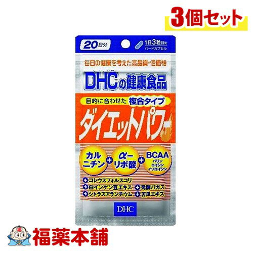 DHC ダイエットパワー 20日分 60粒×3個 [ゆうパケット・送料無料]