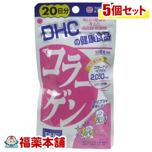 DHC コラーゲン 120粒 (20日分)×5個 美容 健康 サプリメント [宅配便・送料無料]