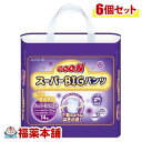 グーン GOO.N スーパービッグ パンツタイプ 紙おむつ 15〜35kg (14枚) × 6個 [宅配便・送料無料]