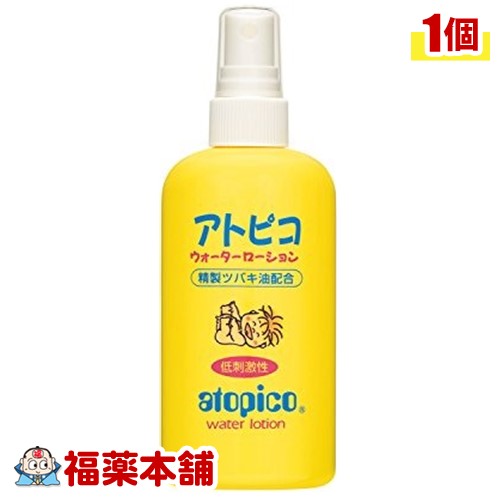 詳細情報 商品概要メーカー：大島椿 商品名：アトピコ　ウォーターローション（保湿水）（150mL） 区分：化粧品 内容量：150mL 商品概要：さっぱりとした使い心地の、顔にも使えるミストタイプの全身用ローション。精製ツバキ油配合で、肌荒れ、乾燥を防ぎ、しっとりとした肌にします。 商品の説明低刺激性・無香料・無着色 精製ツバキ油（保湿・保護成分）配合 成分成分：水、グリセリン、マルチトール、ツバキ油、グリチルリチン酸2K、ヒアルロン酸Na、フユボダイジュ花エキス、アルニカ花エキス、アルテア根エキス、ボタンエキス、アルゲエキス、BG、PEG-60水添ヒマシ油、PEG-20水添ヒマシ油、メチルパラベン、プロピルパラベン 使用上の注意使用上の注意 体に合わない場合は、使用を中止し、医師にご相談下さい。 効果・効能については個人差がございます。 メーカー名大島椿 内容量150mL 商品区分化粧品 広告文責株式会社福田薬局