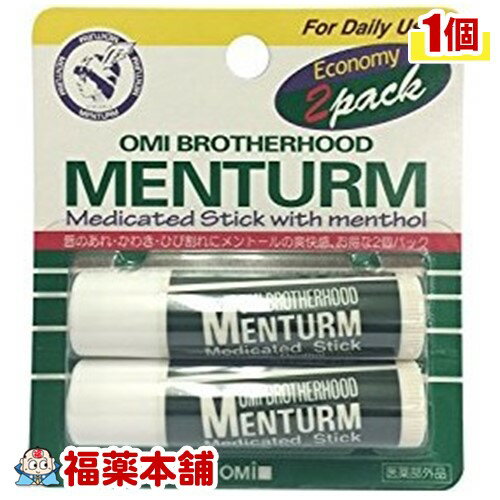 メンターム薬用スティック(5g×2個) [ゆうパケット・送料無料]