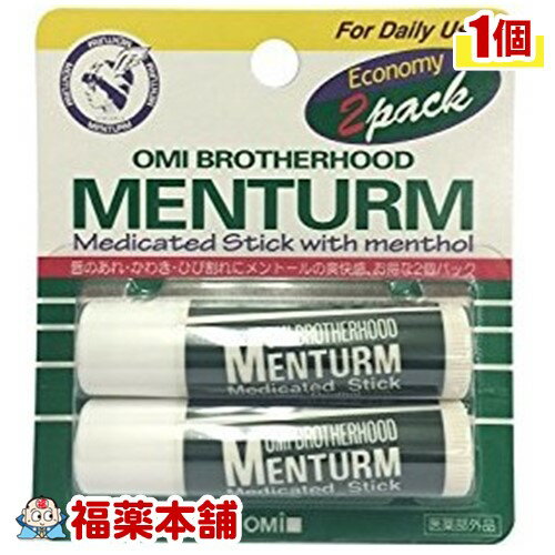 メンターム薬用スティック(5g×2個)[ゆうパケット・送料無料] 「YP20」