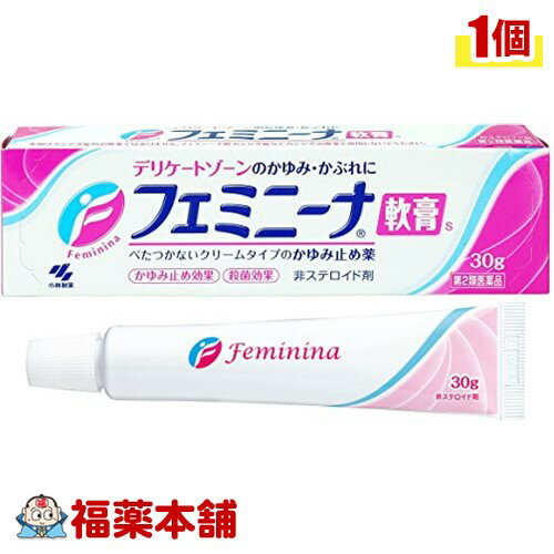 【第2類医薬品】フェミニーナ軟膏S 30g デリケートゾーンのかゆみ かぶれ [ゆうパケット・送料無料]