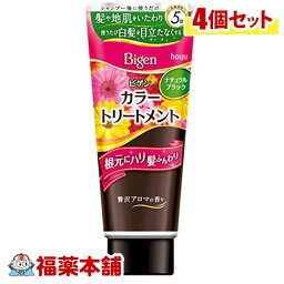 ビゲンカラーTRナチュラルブラック180G×4個 ［宅配便・送料無料］