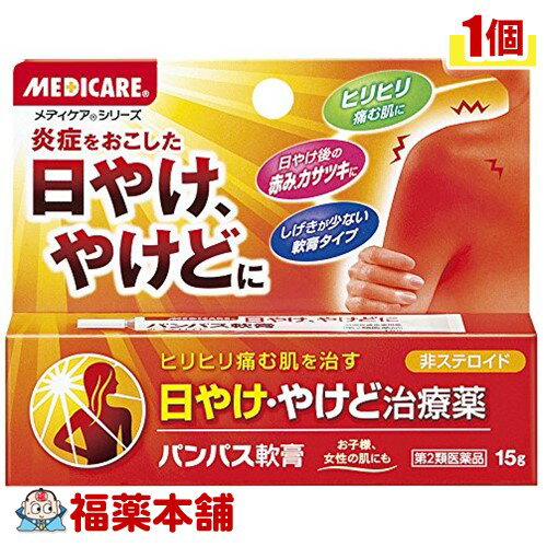 【第2類医薬品】メディケアパンパス軟膏 15g [ゆうパケット・送料無料] 「YP30」