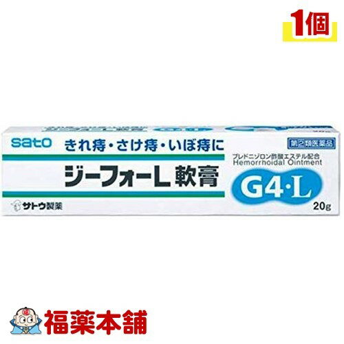 【第(2)類医薬品】ジーフォーL軟膏(20g) [ゆうパケット送料無料] 「YP30」