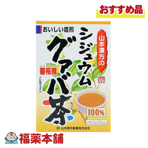 山本漢方 シジュウムグァバ茶100% 3g