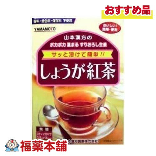 山本漢方 しょうが紅茶 3.5g×14包 [宅配便・送料無料]