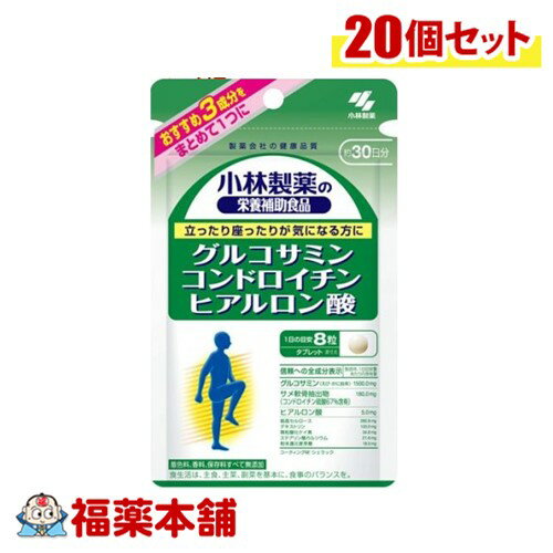 小林製薬 グルコサミン コンドロイチン ヒアルロン酸 240粒×20個 [宅配便・送料無料]