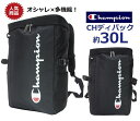 チャンピオン リュック メンズ CHAMPION　チャンピオンデイパック　 CP207　容量約30L　(男女兼用)　カラー/01.クロ　　人気商品