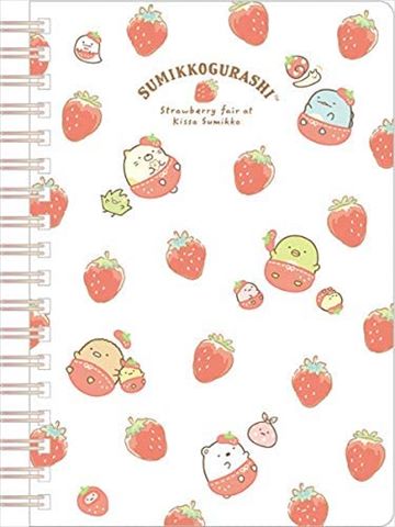 すみっコぐらし 喫茶すみっコでいちごフェア B6SPノート　NY26201のサムネイル