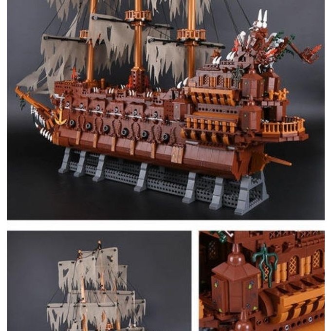 レゴ 互換品 フライングダッチマン号 海賊幽霊船 MOC パイレーツオブカリビアン ディズニー プレゼント クリスマス 知育玩具 学習玩具 おもちゃ ブロック 入学 お祝い こどもの日 男の子 女の子