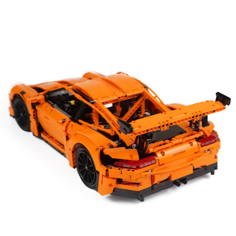 レゴ 互換品 ポルシェ911 GT3 RS オレンジ テクニック プレゼント クリスマス スーパーカー レースカー 車 42056 おもちゃ ブロック 互換品 知育玩具 入学 お祝い こどもの日