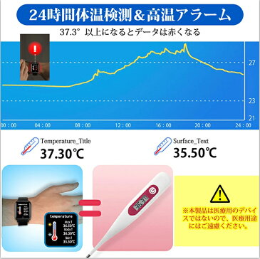 2021進化版　スマートウォッチ 体温測定 血圧　活動量計 歩数計 天気予報　スマートブレスレット 消費カロリー 睡眠検測 腕時計目覚まし時計 長座注意　IP67防水　iphone&Androi対応　母の日　ギフト　実用的　プレゼント