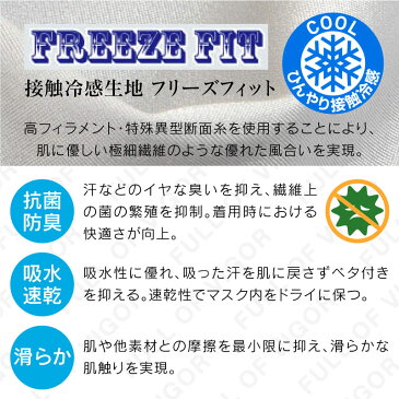 【在庫あり※一人3点まで】【日本製の洗える布マスク2枚入】接触冷感お散歩エチケットマスク（ガーゼ・不織布用ポケット付き）【返品不可】【ネコポス値2】