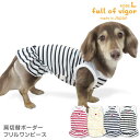 犬 服 春 夏 肩切替 ボーダー フリル ワンピース ダックス 小型犬用 抜け毛対策 女の子 チワワ トイプードル ミニチュアダックス ダックスフンド 秋 冬 ...