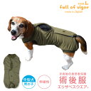 エリザベスカラー の代わりに 中型犬 服 夏 春 中型犬用 伸びて 着せやすい F. ベア天竺 術後服 エリザベスウエア(R) 男の子 伸縮性素材 獣医師 去勢 避妊 手術 伸びる素材 伸縮性 フィット感 柴犬 ビーグル シュナウザー