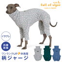 イタグレ 服 夏 春 イタグレ用 ドッグプレイ(R) 柄 ジャージ つなぎ 抜け毛対策 長袖 ロンパース抗菌 防臭 UVカット 紫外線対策 速乾性 遊び着 スポ...