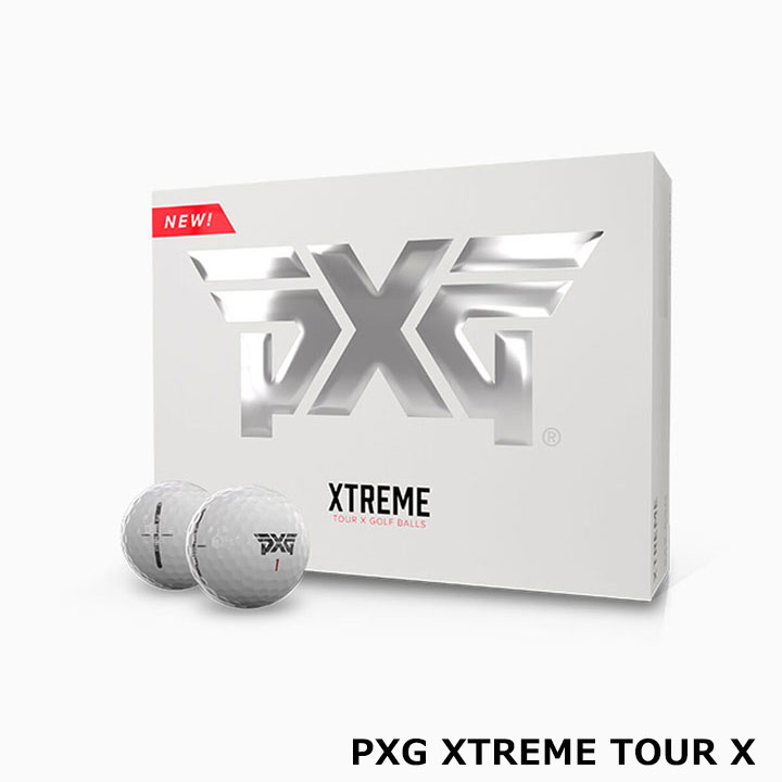 ピーエックスジー GB-JP-DOZ-XTTRX-WHT エクストリーム ツアー X ゴルフボール （...