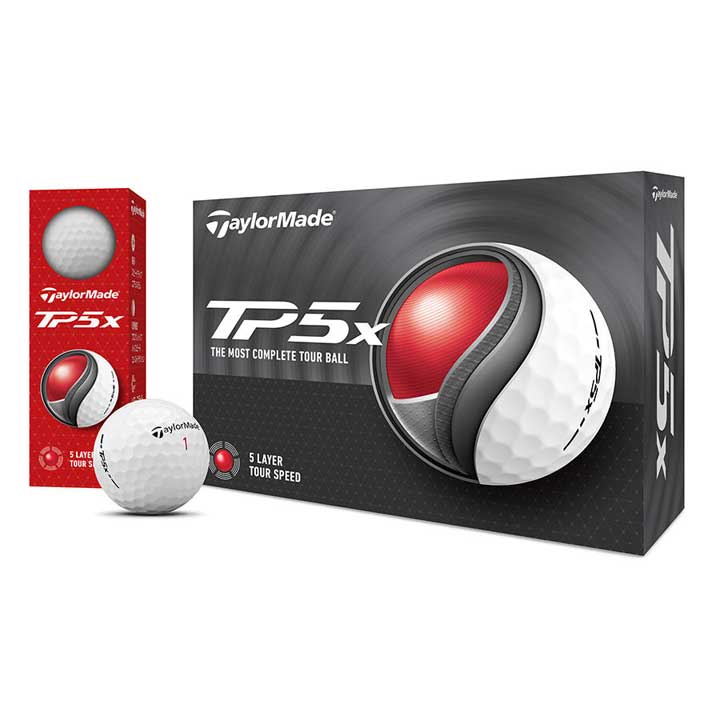 テーラーメイド TP5x ホワイト ゴルフボール 1ダース（12球入り）日本正規品 Taylo...
