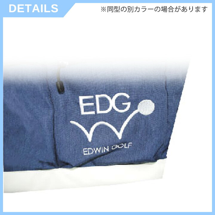EDWIN GOLF トートバッグ EDBB-3481（ネイビー） ROUND TOTE BAG エドウィン レザ...