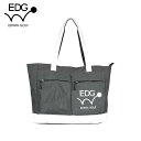 EDWIN GOLF トートバッグ EDBB-3481（ダークグレー） ROUND TOTE BAG エドウィン レザックス LEZAX