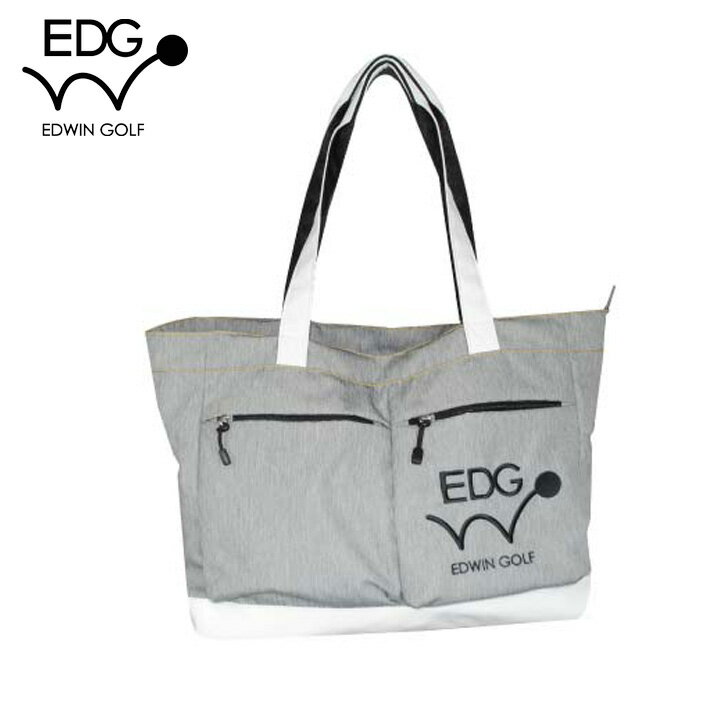 EDWIN GOLF トートバッグ EDBB-3481（グレー） ROUND TOTE BAG エドウィン EDWIN GOLF トートバッグが登場。 ブランドイメージに沿った生地を採用したモデル。 小物入れポケット付きで荷物を整理しやすい構造。 ゴルフ以外のシーンでも活躍できる一品です。 カラー：グレー サイズ：59x34x17cm 素材：合成繊維(ポリエステル)×合成皮革(PU) 原産国：インドネシア 在庫につきまして ※在庫データは定期的に更新しておりますが、実店舗と在庫を共有している商品もございますので、日々在庫が変動しており、ご注文のタイミングによっては欠品・完売の場合がございます。 お取り寄せの商品につきましても、リアルタイムのメーカー在庫ではございませんので、予めご了承下さい。ご注文商品の在庫有無・納期につきましては、当店からのメールにてお知らせいたします。