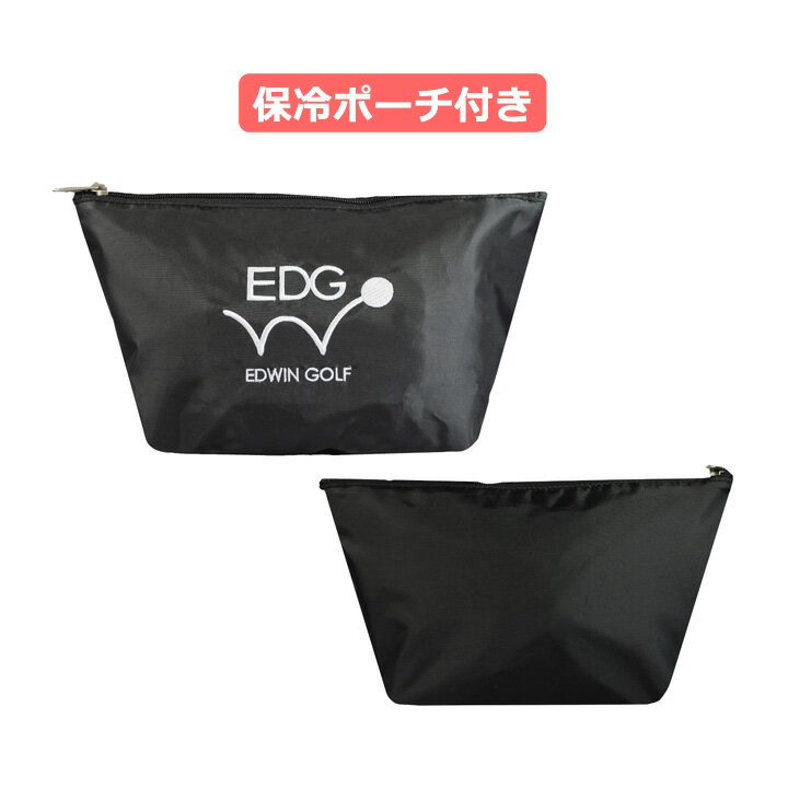 EDWIN GOLF ミニトート EDBB-3482 （ダークグレー）保冷用ポーチ付き カートバッグ...