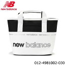 ニューバランス ゴルフ 012-4981002 カートバッグ ホワイト(030) new balance golf 10p 即納