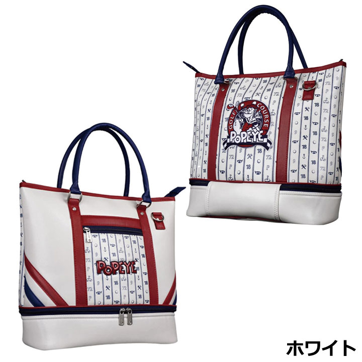 ポパイ PEBB-1404 トートバッグ ゴルフ 旅行 ボストンバッグ POPEYE LEZAX