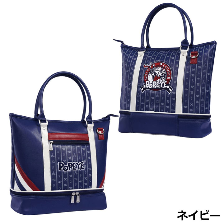 ポパイ PEBB-1404 トートバッグ ゴルフ 旅行 ボストンバッグ POPEYE LEZAX