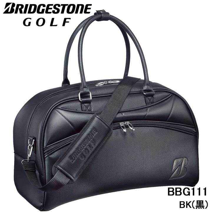 ブリヂストンゴルフ BBG111 ブラック ボストンバッグ BRIDGESTONE GOLF BK 10P