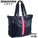 【2022モデル】ブリヂストンゴルフ BBG221 ブラック トートバッグ BRIGESTONE GOLF BK 10P