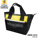 ソフトバンクホークス SBBB-4419 ミニトート ブラック MINI TOTE BAG 保冷バッグ ゴルフ SoftBank HAWKS LEZAX