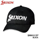 ダンロップ スリクソン SMH1137 キャップ ゴルフ帽子 ブラック BLACK SRIXON DUNLOP 10p